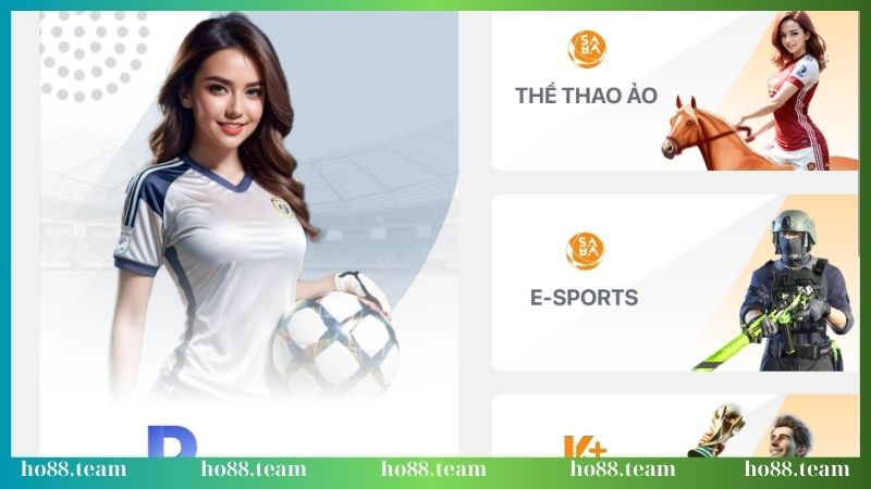 Các bộ môn được ưa chuộng tại thể thao HO88