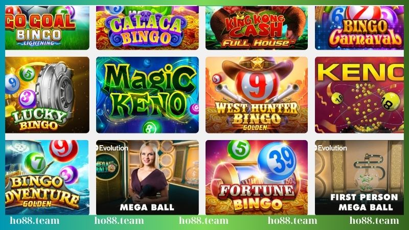 Các game điển hình được chơi nhiều nhất