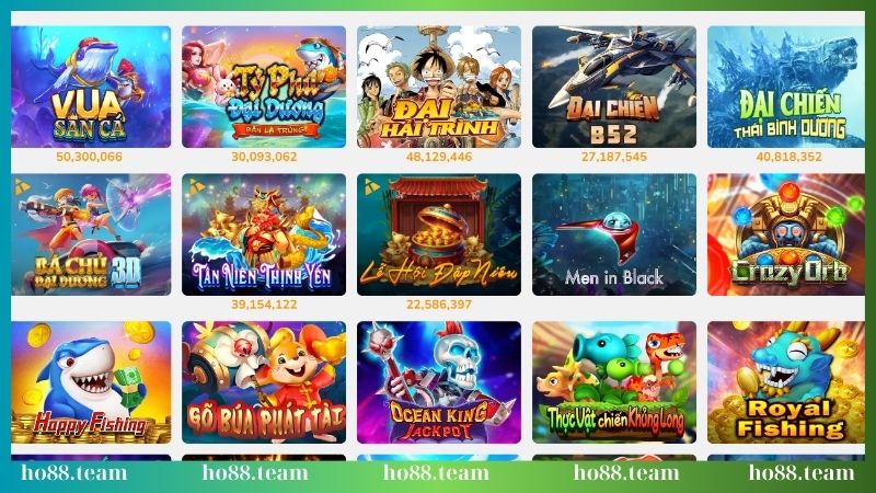 Kho game bắn cá cập nhật mới mỗi ngày