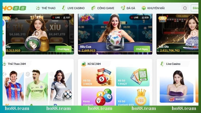 Tìm hiểu sứ mệnh của nhà cái uy tín HO88