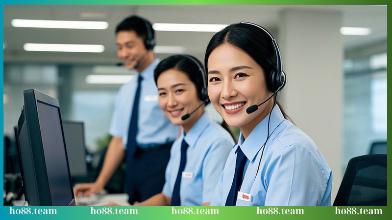 đội ngũ chăm sóc khách hàng tận tâm