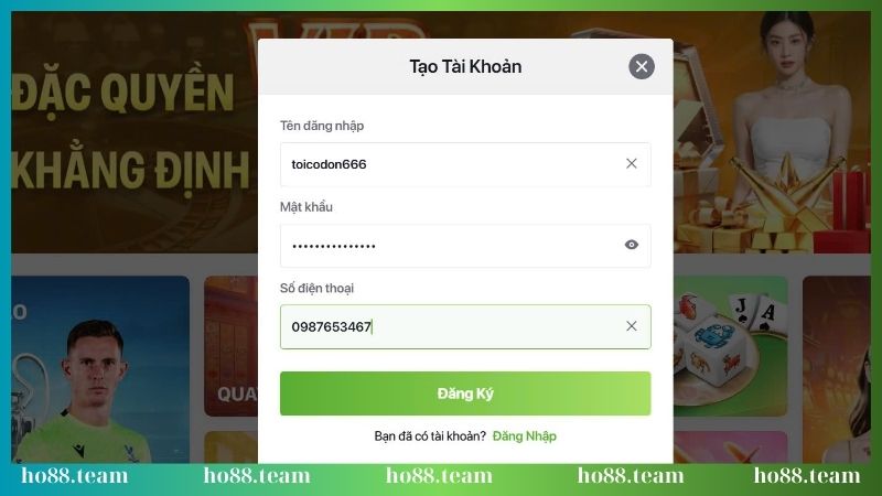 hoan tat thong tin theo form mau