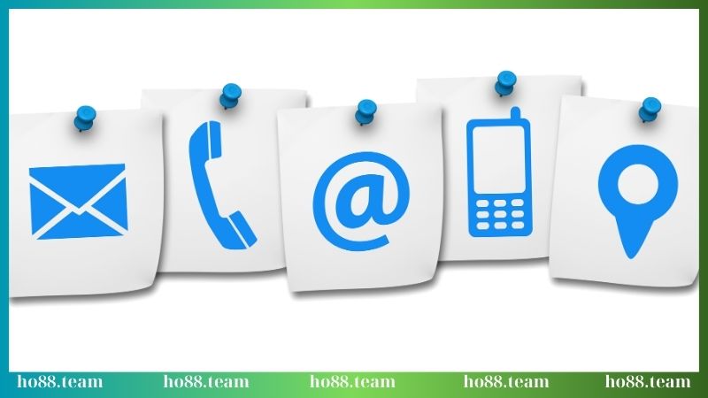 Một số hình thức liên hệ tại HO88