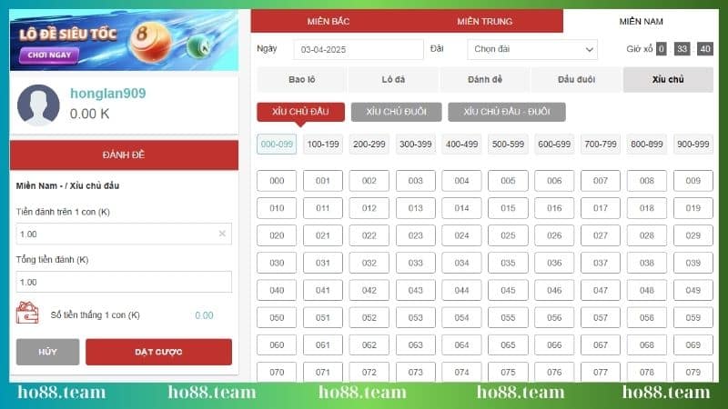 Một số phương pháp đánh đề miền Nam luôn thắng