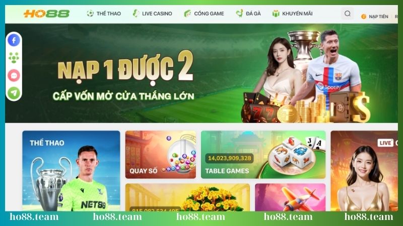 vao web chinh chu khi dang nhap ho88